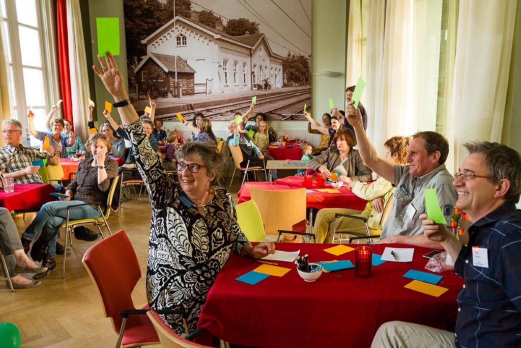 Groepsdynamiek binnen
Ecowijk Mandora in Houten
